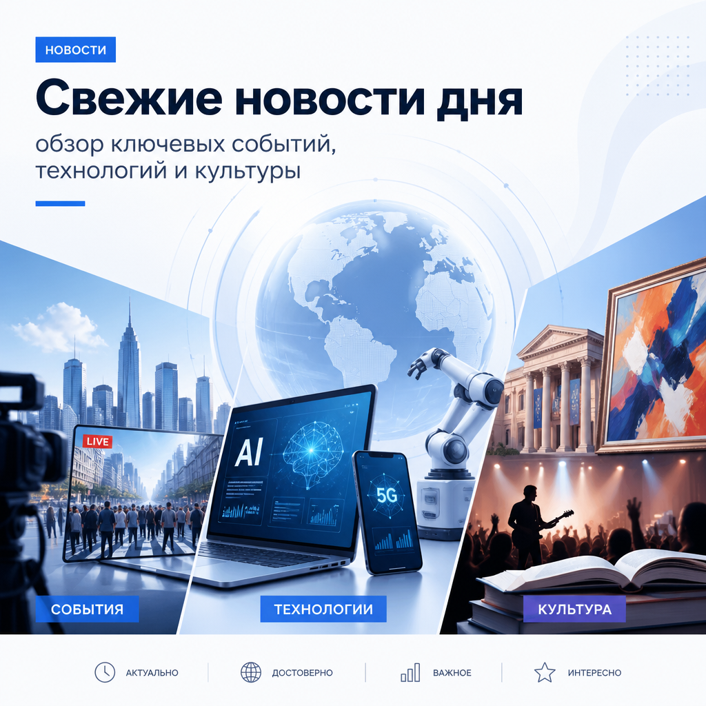 Свежие новости дня | обзор ключевых событий, технологий и культуры