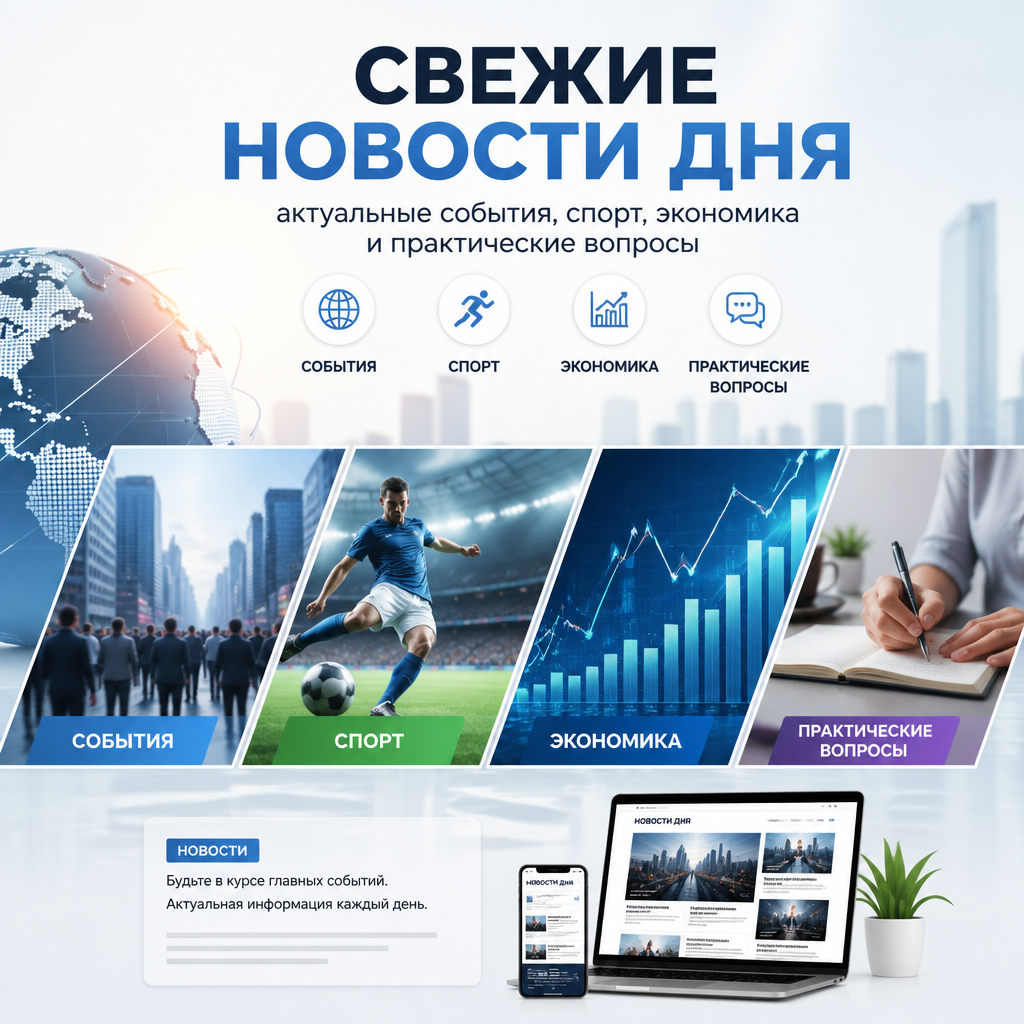 Свежие новости дня | актуальные события, спорт, экономика и практические вопросы